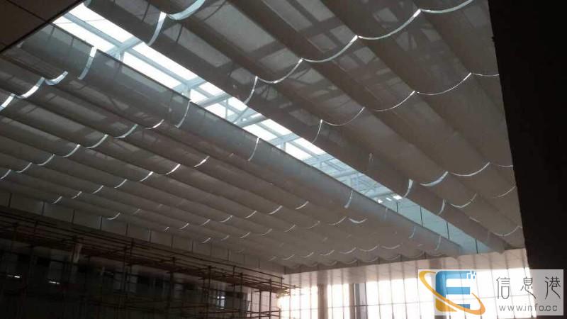 辽宁丹东办公窗帘办公楼遮阳工程卷帘价格