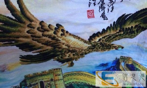 手工十字绣大展鸿图