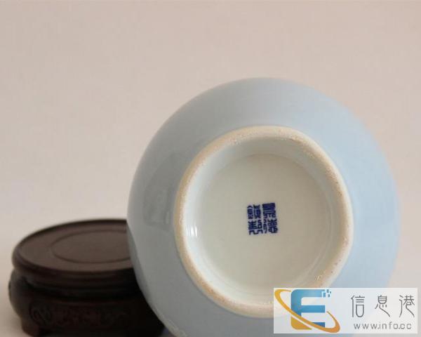 厂家直销陶瓷工艺品花瓶花插 景德镇颜色釉瓷器
