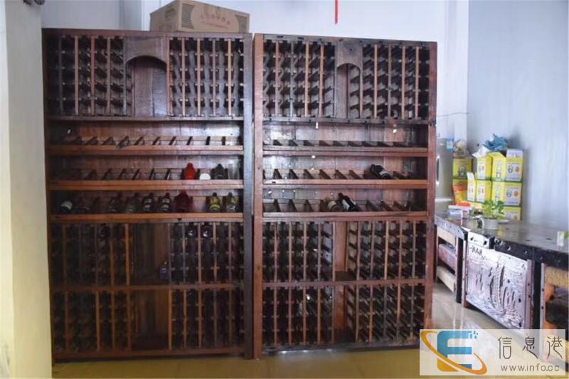老船木办公展示柜文件柜商品展示柜玻璃柜实木酒柜书架货架