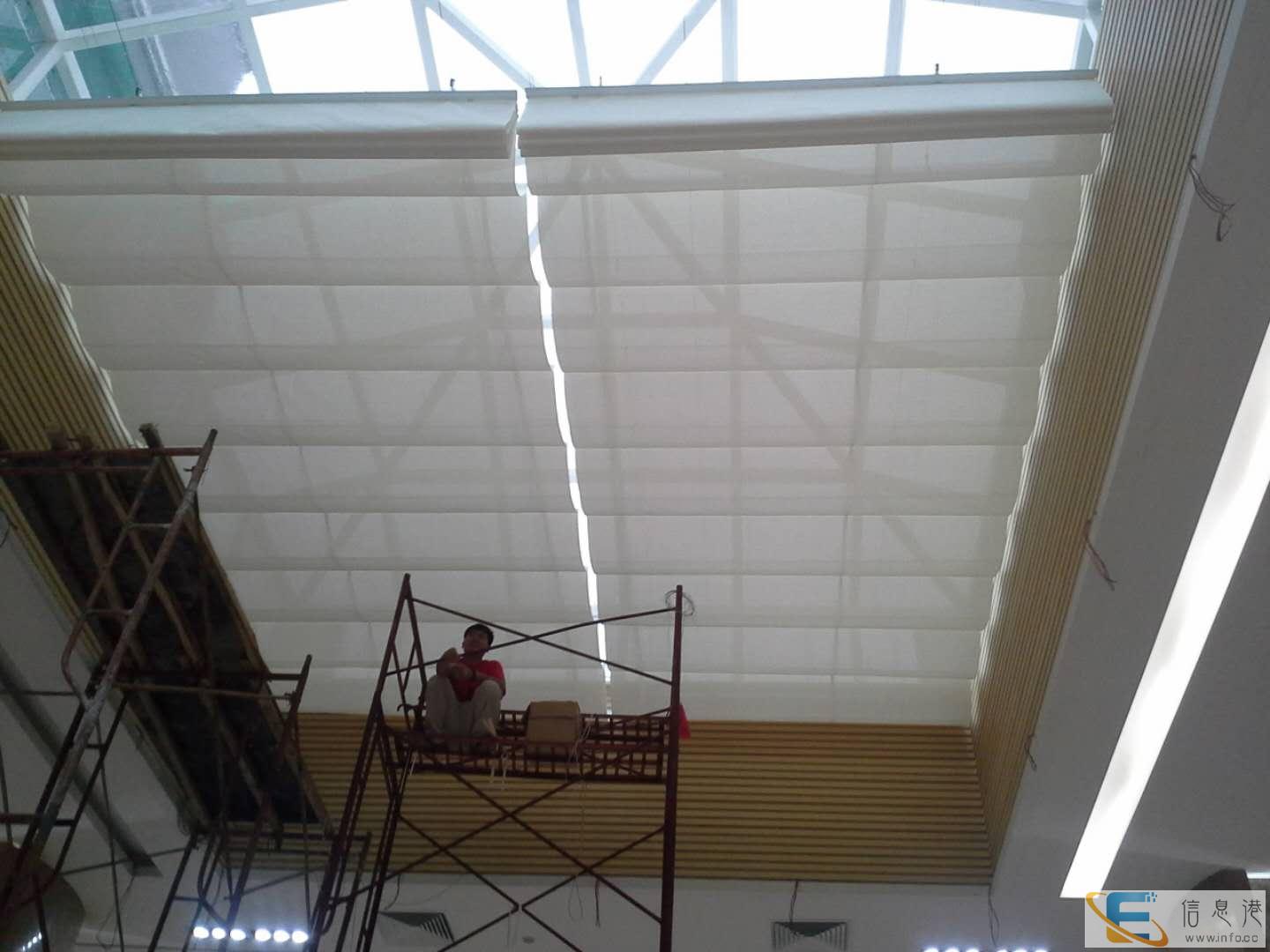 临汾工程卷帘电动天棚帘生产厂家