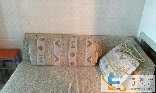 布艺沙发，带靠背和抱枕，俩个一组