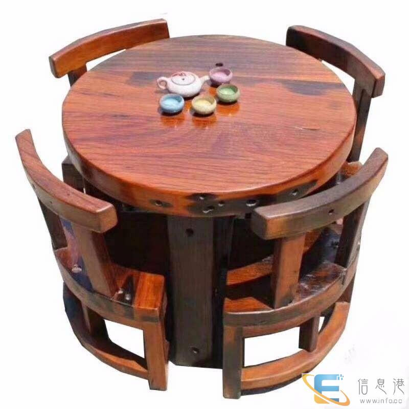 老船木中式功夫茶桌茶几茶台厂家直销