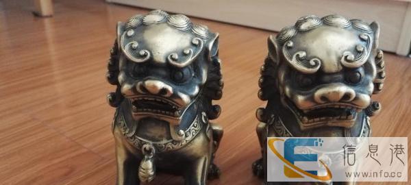 铜狮子摆件