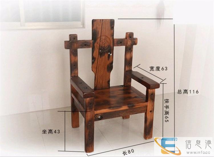 老船木茶桌椅组合 户外功夫茶桌 船木家具茶几