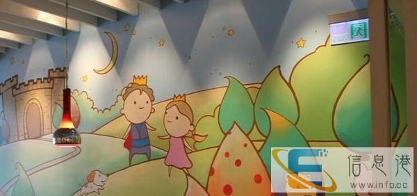 手绘墙画　艺术壁画