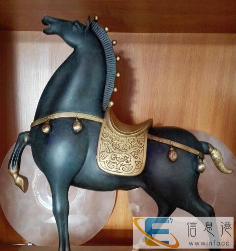 品牌纯铜摆件，马到成功