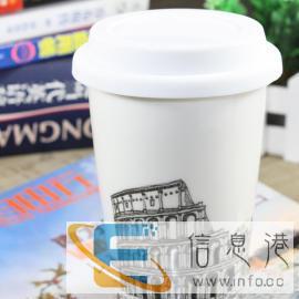 陶瓷广告杯订做特美刻保温杯定做陶瓷杯子定做骨瓷马克杯定制陶瓷