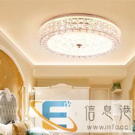 上饶简欧客厅吊灯锌合金led蜡烛水晶复式楼卧室餐厅别墅吊灯