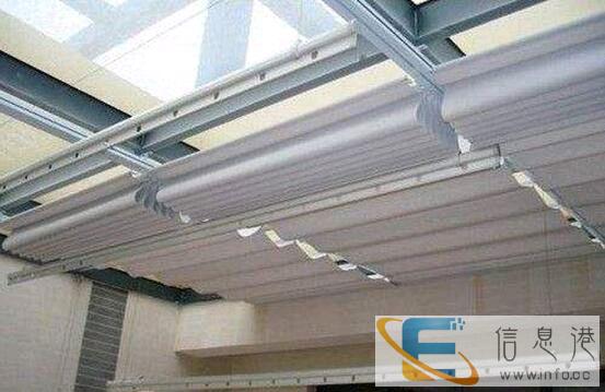 吉林通化办公楼遮光卷帘电动布艺窗帘阳光面料卷帘哪里有卖