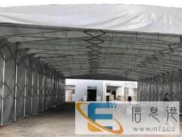 膜结构车蓬，推拉棚，推拉蓬，活动雨篷，伸缩雨棚，推拉篷