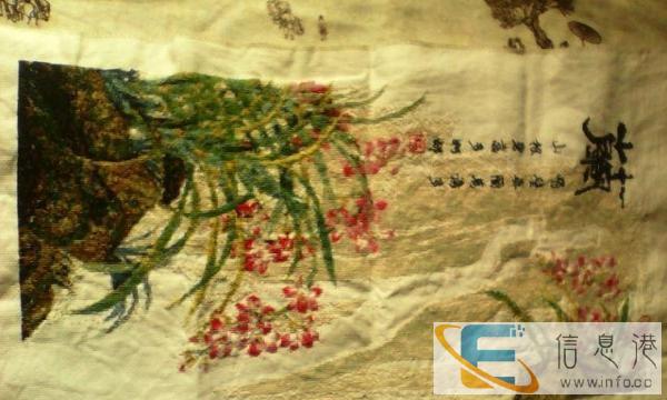 十字绣 四君子 梅兰竹菊 出售