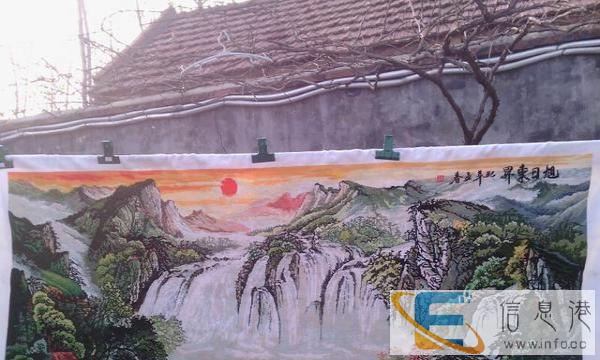 纯手工十字绣出售，送亲朋好友，挂客厅书房，新年新气