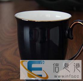 创意陶瓷杯碟定做高档礼品杯子广告杯订做陶瓷会议盖杯定做办公室