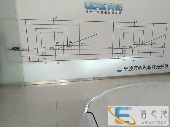 宁波哪里改灯专业起亚K5车改阿帕傲度透镜