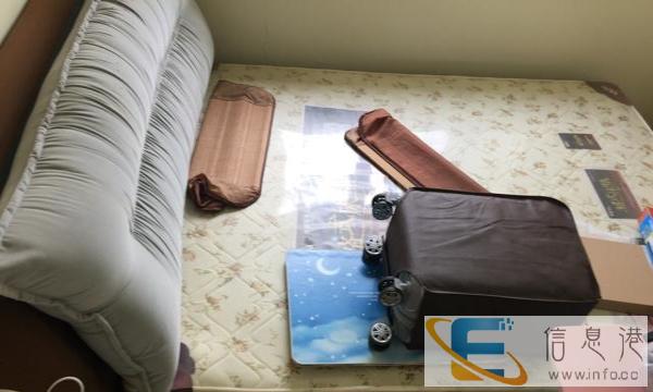 布艺双人1.5米床