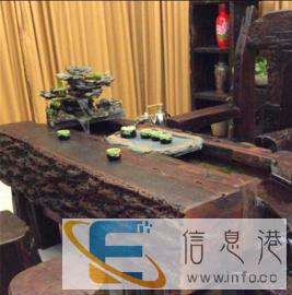 老船木茶几天然海螺孔龙骨茶台组合船木茶桌椅流水茶台客厅万字沙