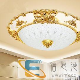 永州新中式吊灯大气简约卧室餐厅灯复古中国风客厅LED吸顶灯