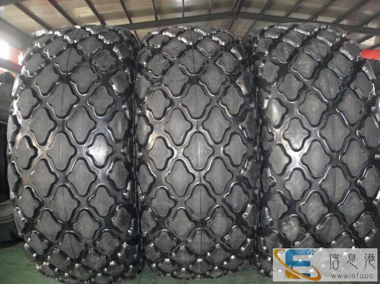 采购徐州甲子轮胎23.1-26压路机轮胎装载机轮胎整套批发