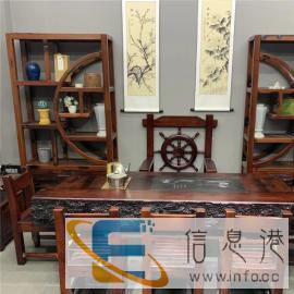 枣庄老船木茶桌椅组合简约中式茶几户外茶台阳台小茶几功夫茶艺桌