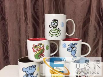 陶瓷广告杯订做促销礼品杯会议礼品杯陶瓷马克杯定制陶瓷杯子批发