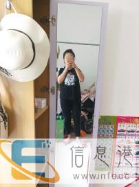 全身镜储物柜可旋转