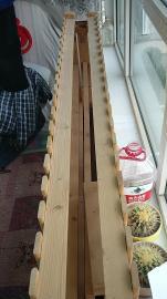 九成新木质折叠床出售