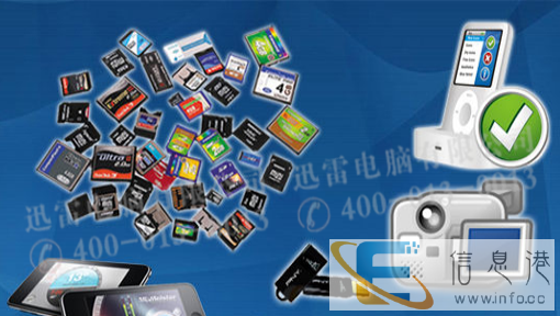 电脑移动硬盘U盘相机SD卡手机短信通讯录照片等恢复