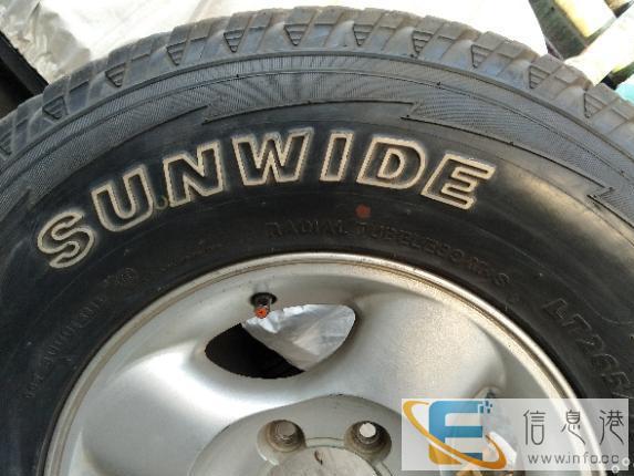 尼桑帕拉丁轮毂 升级轮胎4套