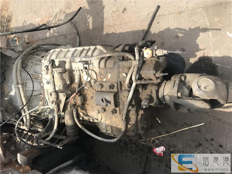 二手国四潍柴375马力柴油机,重汽搅拌车,福田康明斯