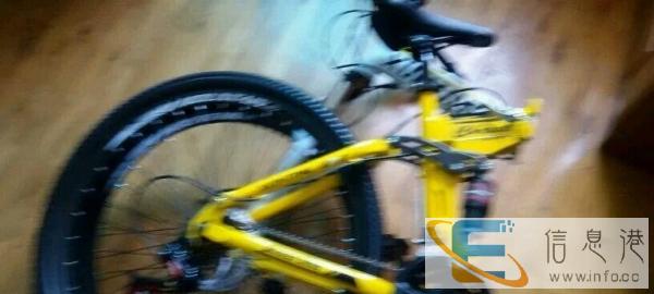 迅霆折叠山地车