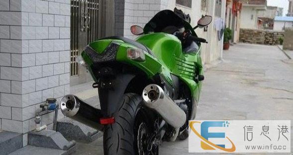 转让川崎复古摩托车