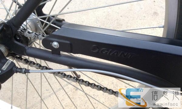 捷安特内三速经典城市自行车