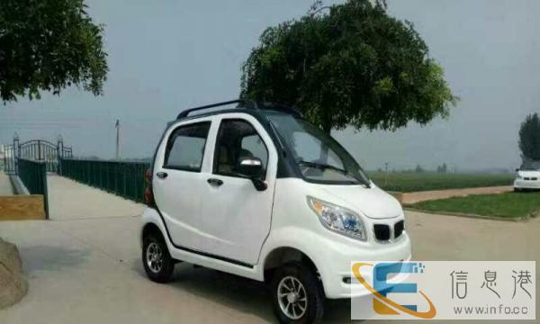 四轮电动汽车电动四轮汽车油电两用车纯燃油代步车成人电动四轮车