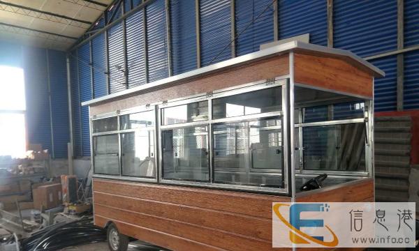 小吃车快餐车早餐美食车电动餐车流动小吃车中巴餐车移动售货车