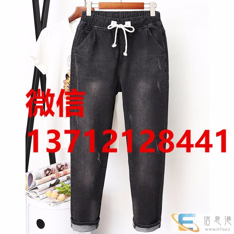 供应广西百色市牛仔裤批发怎么做地摊服装外套