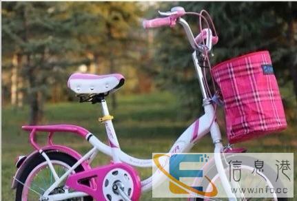 学生脚踏自行车