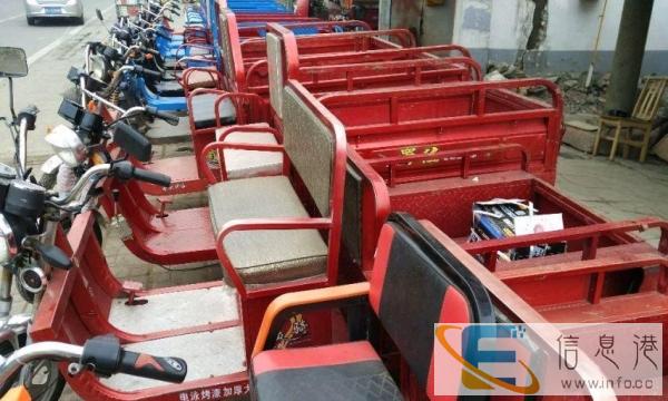 孙师二手車行，本店长期出售大小型二手电动三轮车