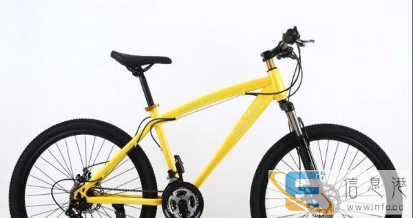 处理21速弯梁炫彩山地车