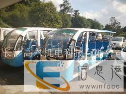 长沙豪华电动观光车,豪华电动看房车,8座,11座,14座图片
