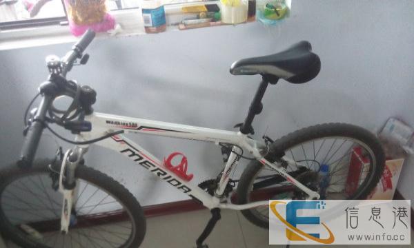 白色美利达17寸勇士500