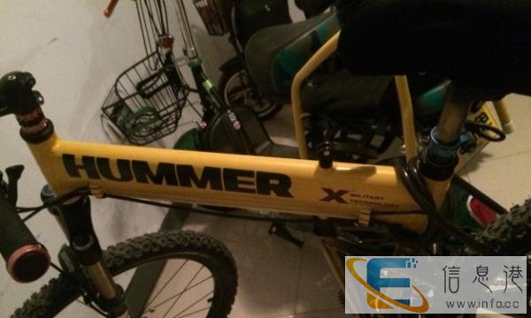 九成悍马自行车出售