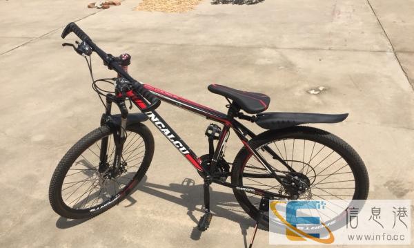 全新刚组装英克莱自行车,质量杠杠的,速度了晚了就没了