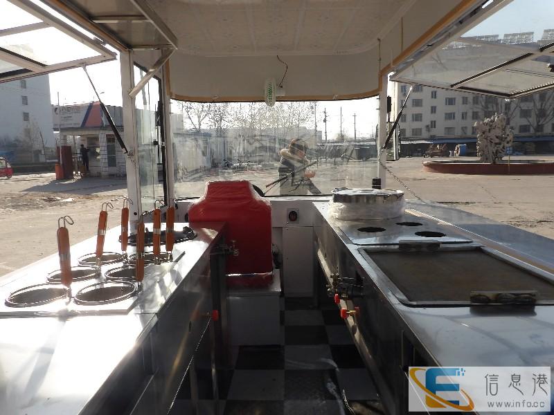 电动小吃车 流动早餐车 烧烤冷饮凉菜车