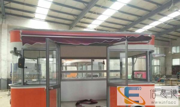 多功能电动美食车定做直销 鸡蛋汉堡车现做现卖