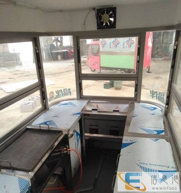多功能电动美食车 餐饮车 流动店铺