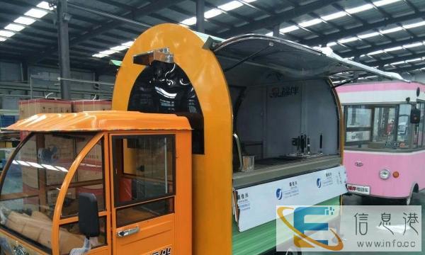 小吃车 电动四轮美食餐车 三轮电动小吃车供应厂家