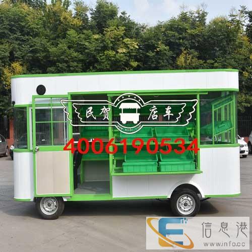 德州民贺流动餐车 德州小吃技术 小吃车生产厂家 多功能小吃车