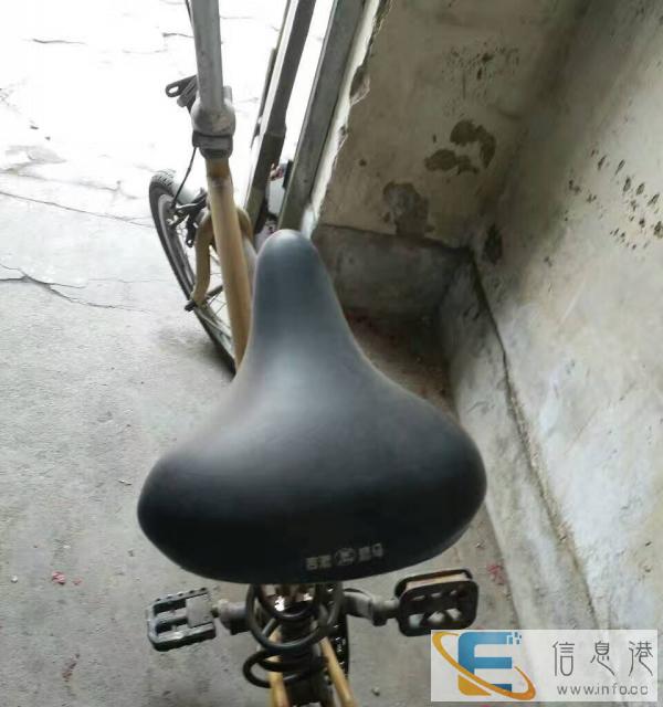 8成新黑马折叠小轮自行车