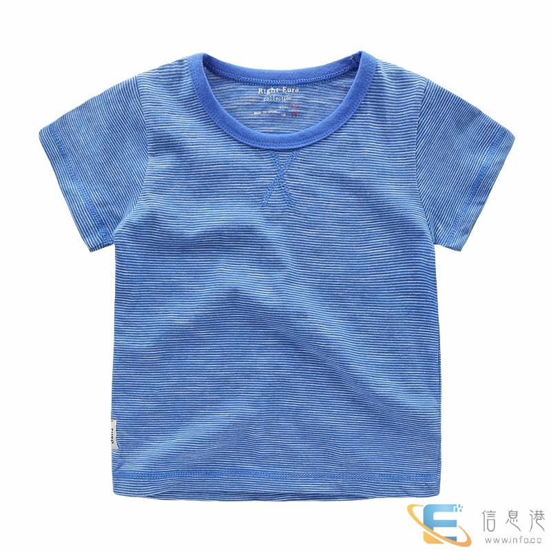 童装批发网站5元短袖批发 中小童T恤山东枣庄短袖纯棉儿童T恤